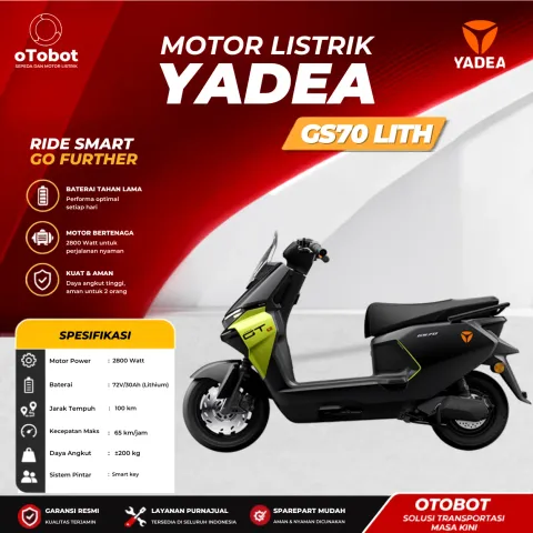 MOTOR LISTRIK YADEA GS70 (LITH)