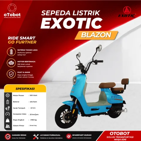 SEPEDA LISTRIK EXOTIC BLAZON