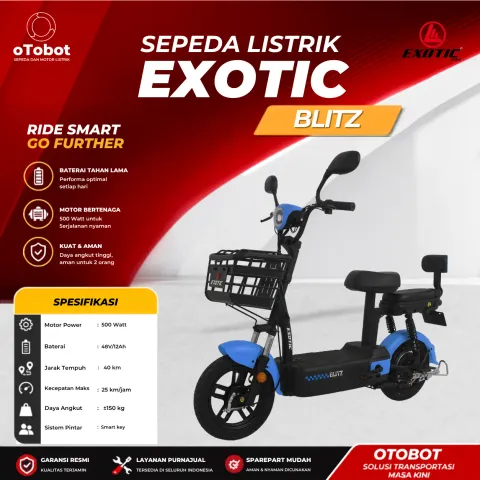 SEPEDA LISTRIK EXOTIC BLITZ