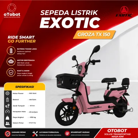 SEPEDA LISTRK EXOTIC GROZA TX150