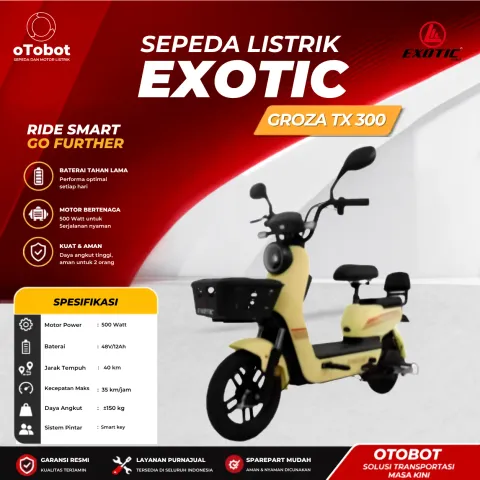 SEPEDA LISTRK EXOTIC GROZA TX300