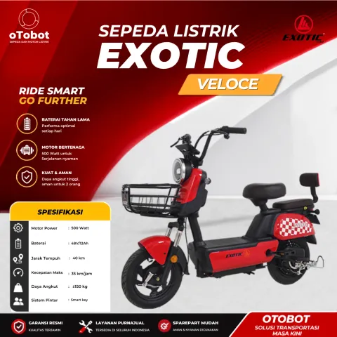 SEPEDA LISTRIK EXOTIC VELOCE