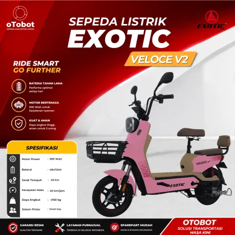 SEPEDA LISTRIK EXOTIC VELOCE V2