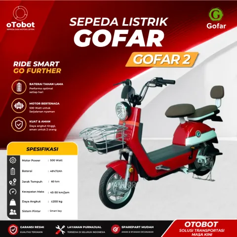 SEPEDA LISTRIK GOFAR 2