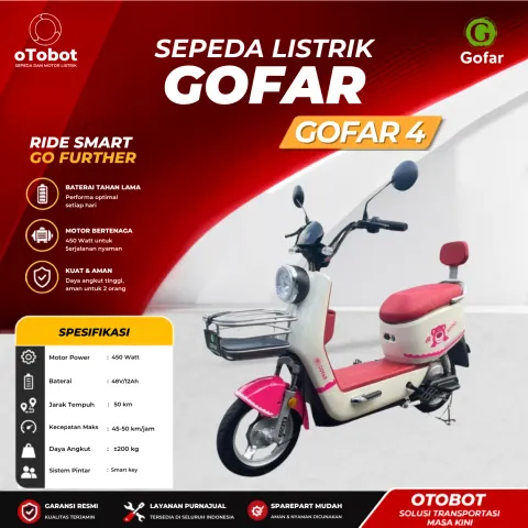 SEPEDA LISTRIK GOFAR 4