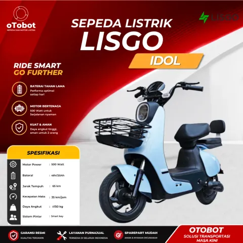 SEPEDA LISTRIK LISGO IDOL