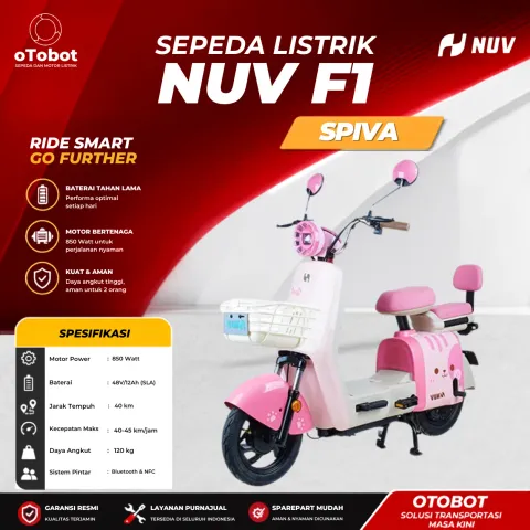 SEPEDA LISTRIK NUV SPIVA F1