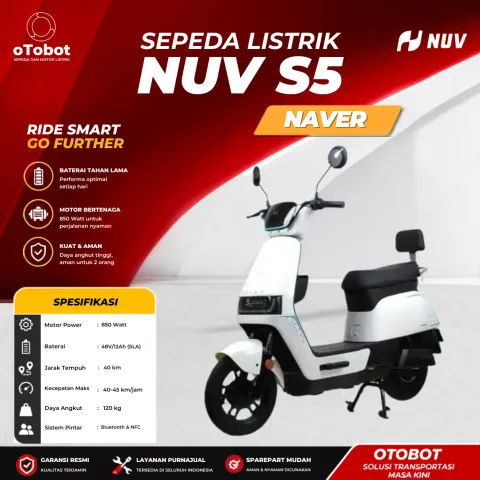 SEPEDA LISTRIK NUV NAVER S5