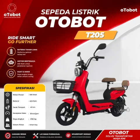 SEPEDA LISTRIK OTOBOT T205
