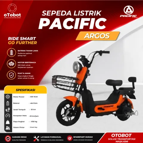 SEPEDA LISTRIK PACIFIC ARGOS
