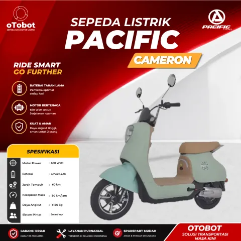 SEPEDA LISTRIK PACIFIC CAMERON