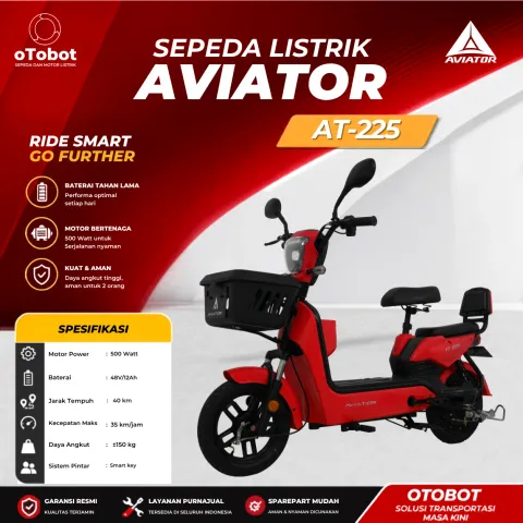 SEPEDA LISTRIK AVIATOR AT 225