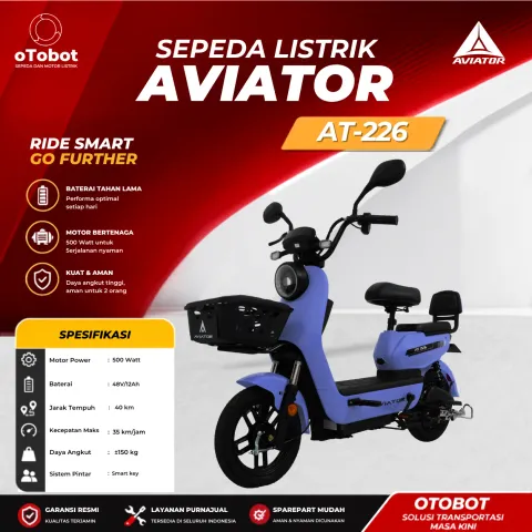 SEPEDA LISTRIK AVIATOR AT 226