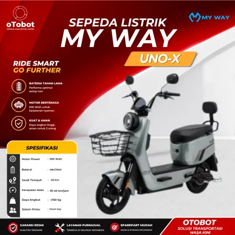 SEPEDA LISTRIK MY WAY UNO-X