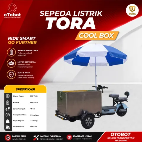 SEPEDA LISTRIK TORA COOL BOX