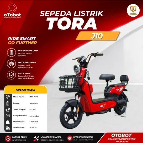 SEPEDA LISTRIK TORA J10