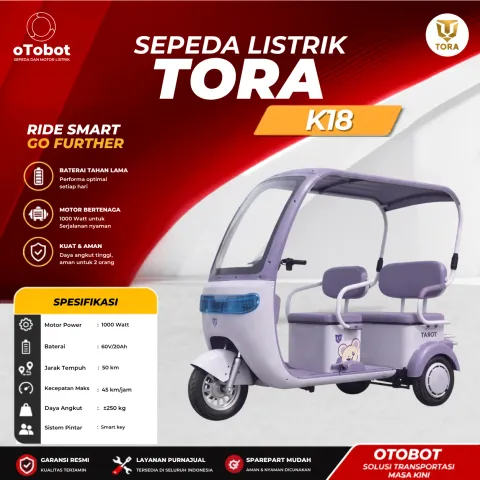 SEPEDA LISTRIK TORA K18