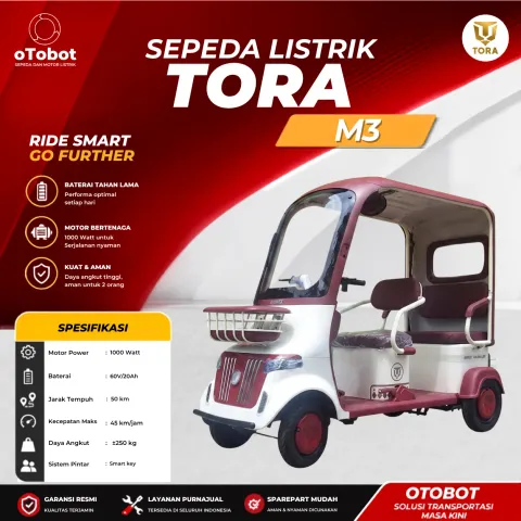 SEPEDA LISTRIK TORA M3