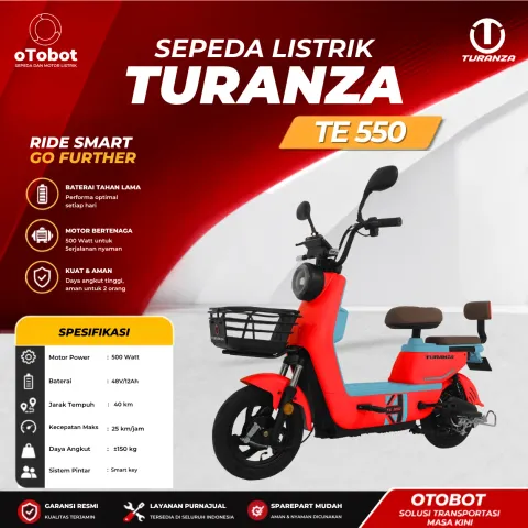 SEPEDA LISTRIK TURANZA TE 550
