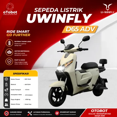 SEPEDA LISTRIK UWINFLY D65 ADV