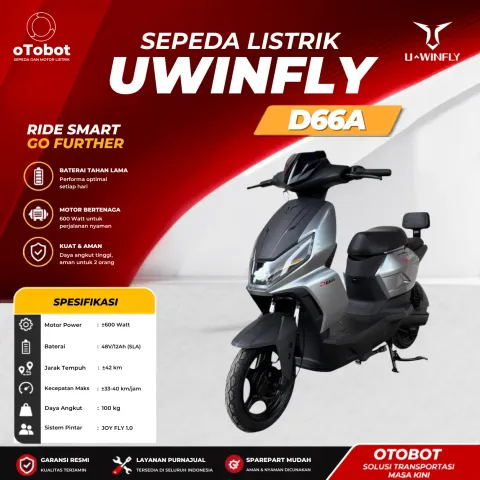 SEPEDA LISTRIK UWINFLY D66A