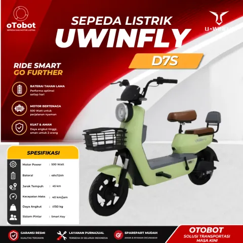 SEPEDA LISTRIK UWINFLY D7S