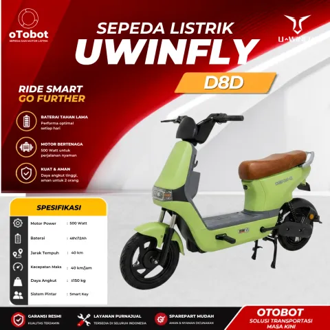 SEPEDA LISTRIK UWINFLY D8D