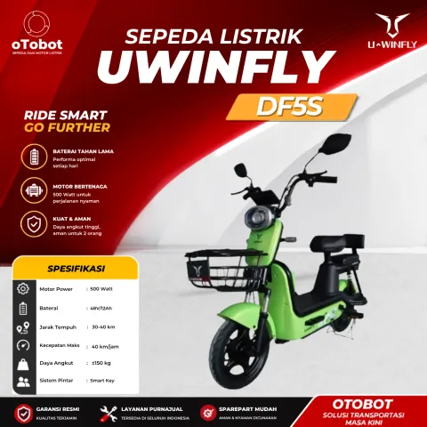 SEPEDA LISTRIK UWINFLY DF5S