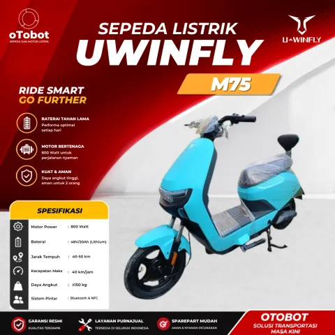 SEPEDA LISTRIK UWINFLY M75