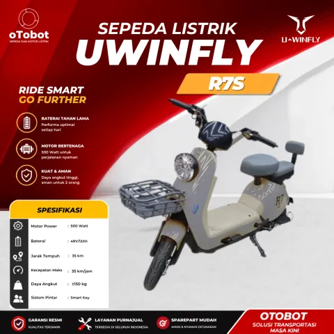 SEPEDA LISTRIK UWINFLY R7S
