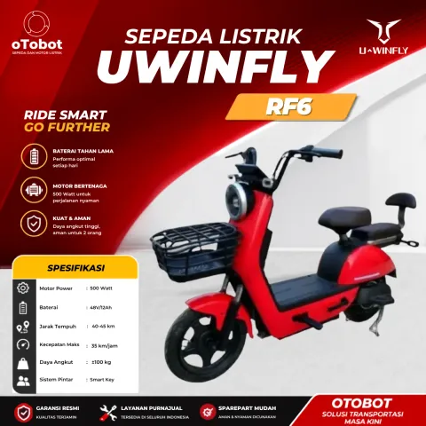 SEPEDA LISTRIK UWINFLY RF6