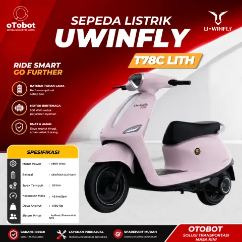 SEPEDA LISTRIK UWINFLY T78C (LITH)