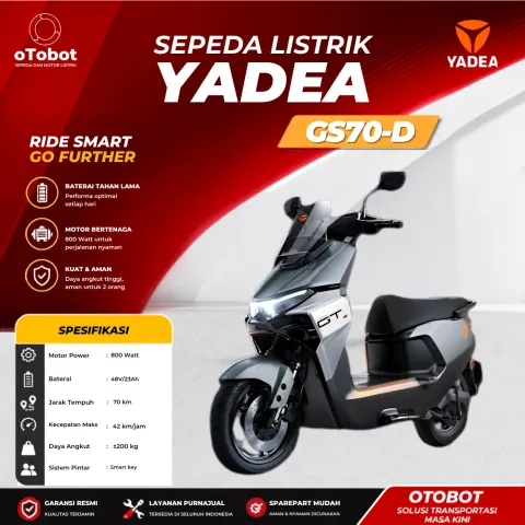 SEPEDA LISTRIK YADEA GS70-D