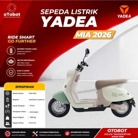SEPEDA LISTRIK YADEA MIA 2026