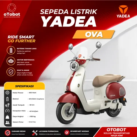 SEPEDA LISTRIK YADEA OVA