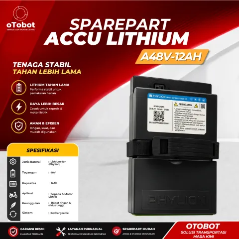 ACCU A48V-12AH LITHIUM