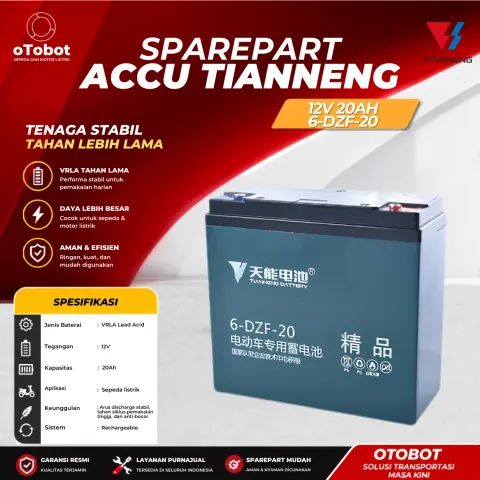 ACCU TIANNENG 12V 20AH 6-DZF-20