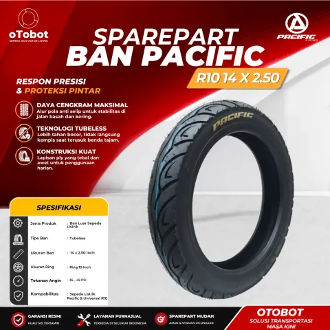 BAN TUBBELES PACIFIC R10 14 X 2.50