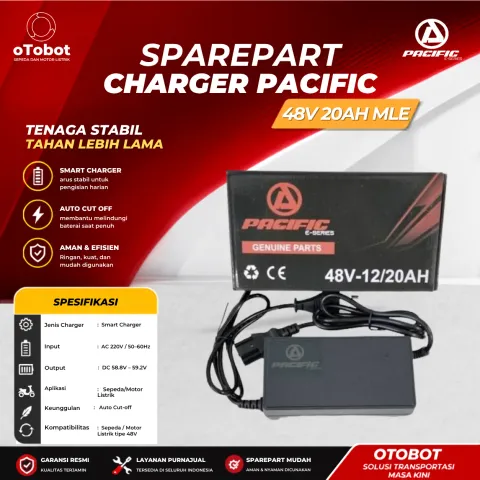 CHARGER PACIFIC 48V 20AH MLE