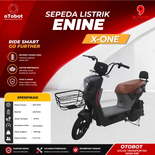SEPEDA LISTRIK ENINE X-ONE SECOND