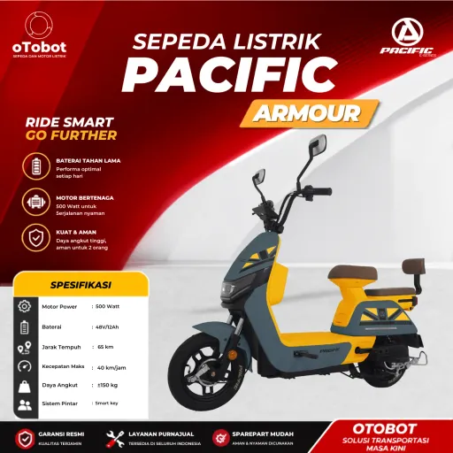 SEPEDA LISTRIK PACIFIC ARMOUR