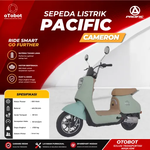 SEPEDA LISTRIK PACIFIC CAMERON