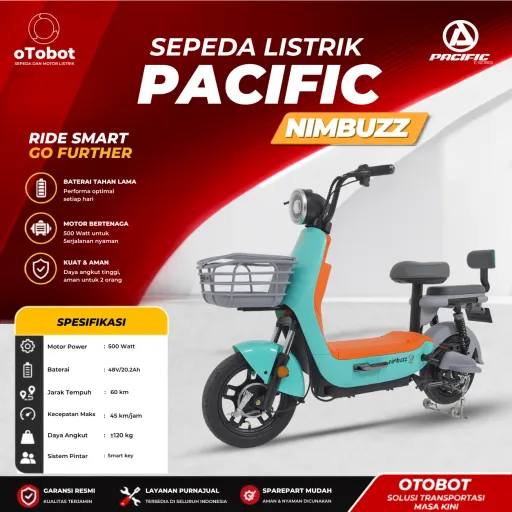 SEPEDA LISTRIK PACIFIC NIMBUZZ