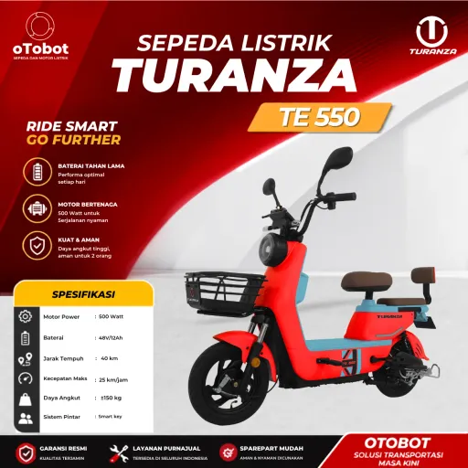 SEPEDA LISTRIK TURANZA TE 550