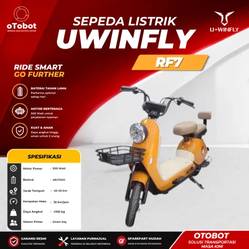 SEPEDA LISTRIK UWINFLY RF7