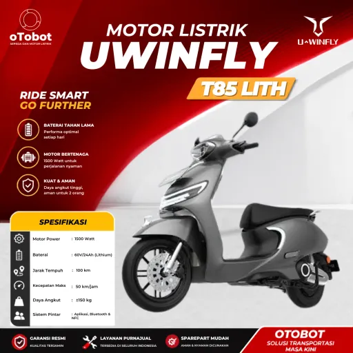 MOTOR LISTRIK UWINFLY T85 (LITH)