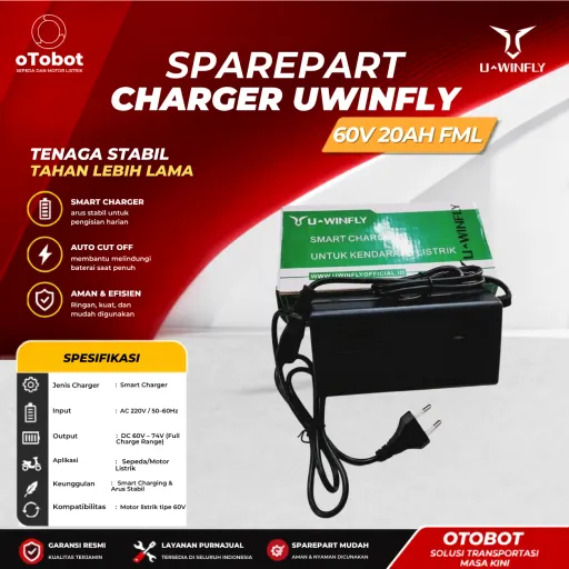 CHARGER UWINFLY 60V 20AH FML