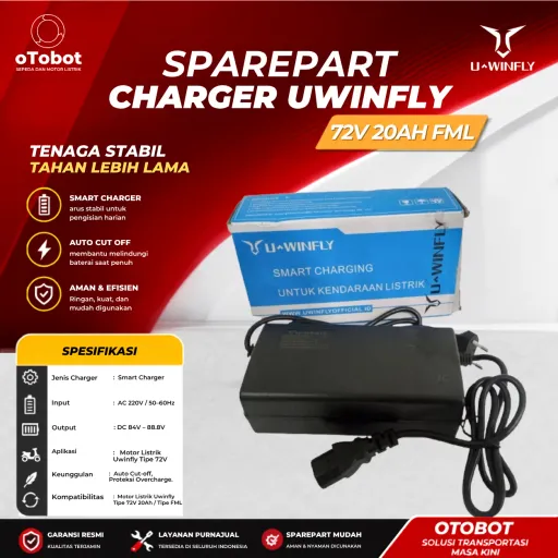 CHARGER UWINFLY 72V 20AH FML