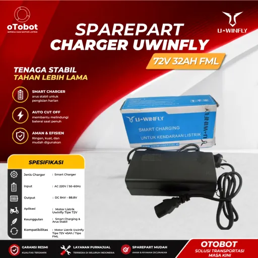 CHARGER UWINFLY 72V 32AH FML
