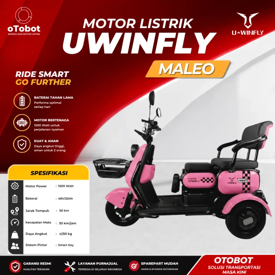 MOTOR LISTRIK UWINFLY MALEO SECOND